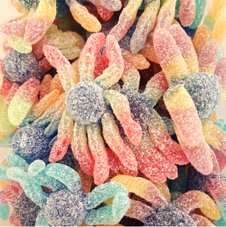 bonbon poulpy acidulée