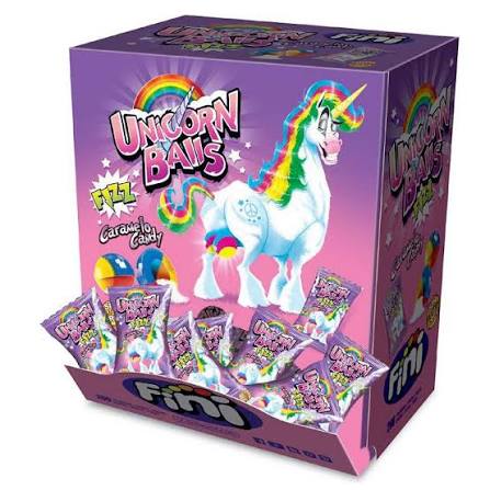 bonbon licorne arc en ciel