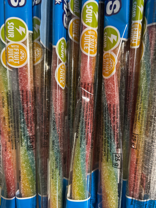 bonbon paille shooter arc en ciel halal