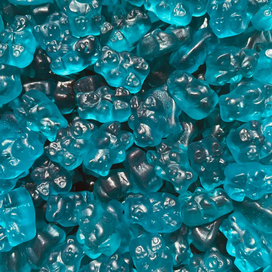 bonbon nounours bleu piquant halal